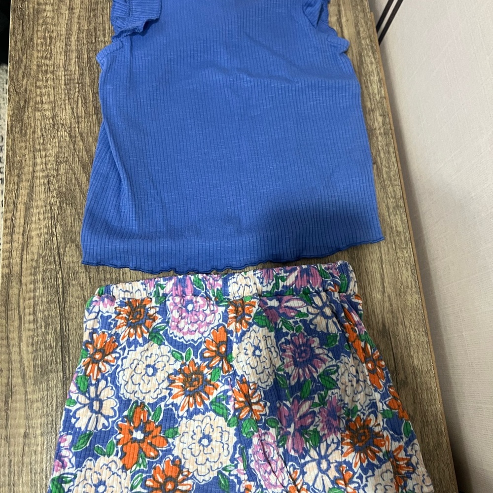 Bundle of 3 summer short and top sets.
